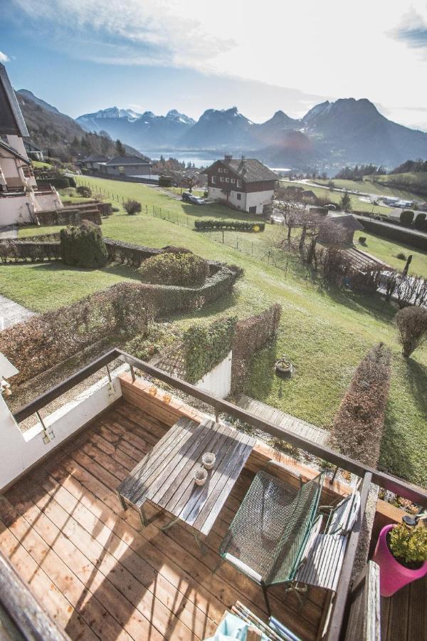 Appartement Talloires Vue Lac Et Montagnes Exterior foto