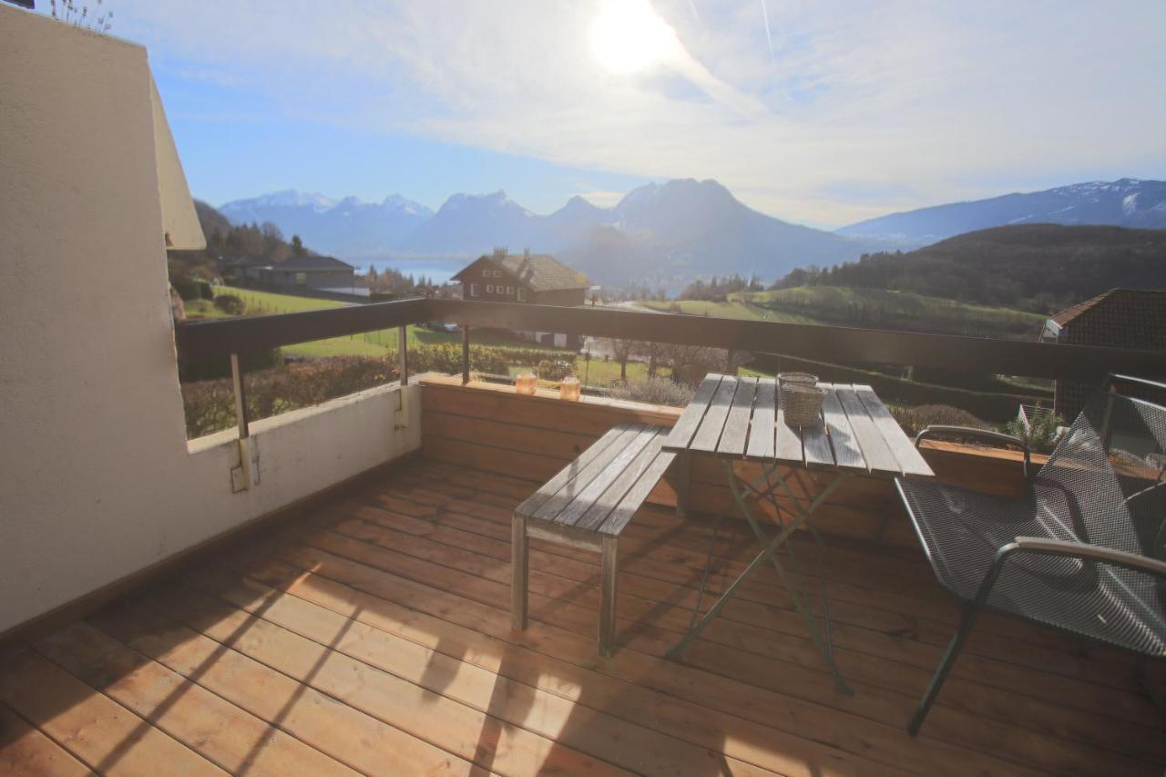 Appartement Talloires Vue Lac Et Montagnes Exterior foto